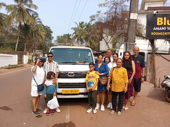 Goa fort and sea view
