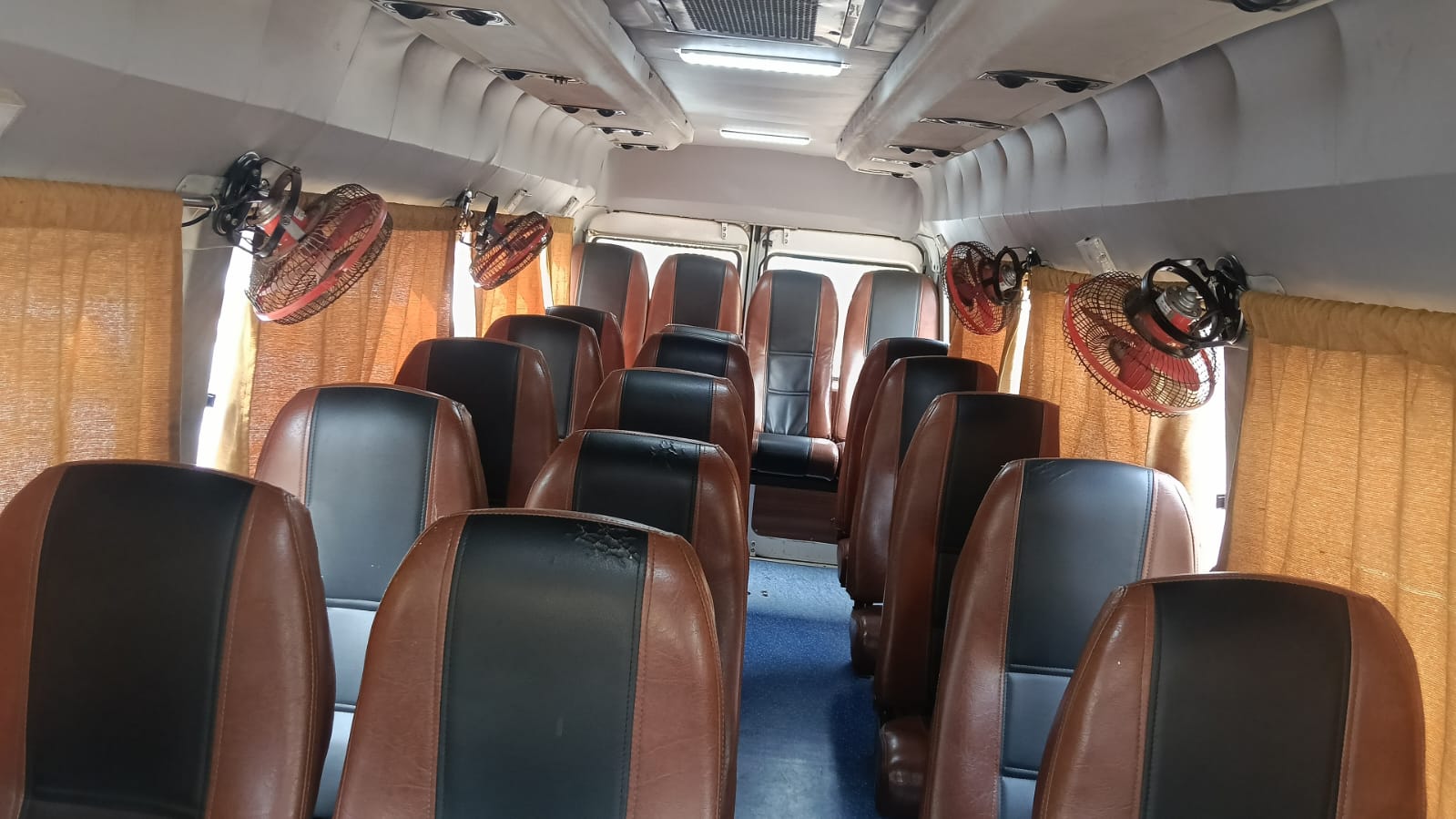 Outdoor road trip scene